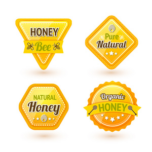 蜂蜜标签集