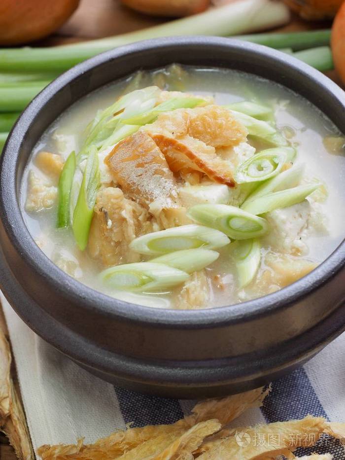 韩国食品干鳕鱼汤
