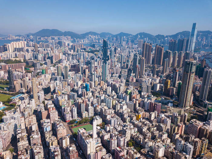 香港市中心视图