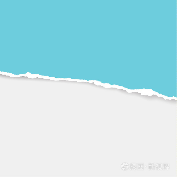 撕纸的向量.设计师的元素.撕碎的纸片泰然自若