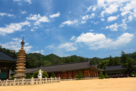 五台山国立佛教 Woljeongsa 寺