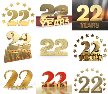 寒冬腊月爱看电视的老夫妇罗马数字二十二, 垛 et viginti,22,二十二