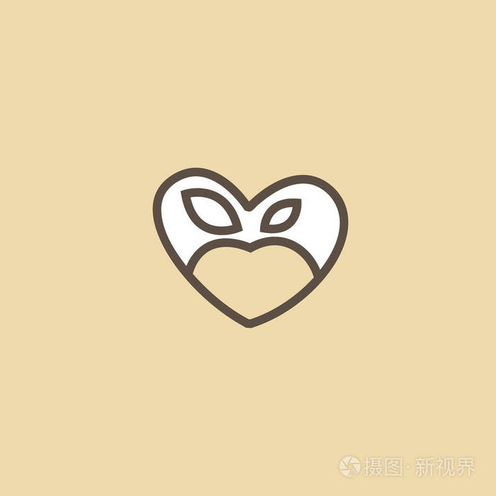 抽象符号, 矢量标识, 可编辑设计简约图标