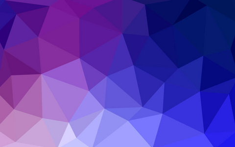 淡粉色 蓝色的向量抽象纹理多边形背景。模糊的三角形的设计。模式可以用于背景