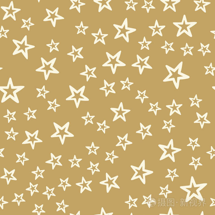 随机五颜六色的星星图案, 抽象背景.优雅奢华风格插图