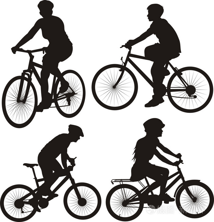 骑自行车骑自行车bicylist图标