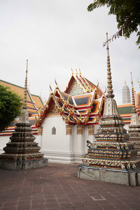 在曼谷的泰国寺庙佛寺