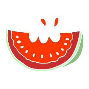 水果西瓜涂鸦图片-水果西瓜涂鸦素材-水果西瓜涂鸦插画-摄图新视界