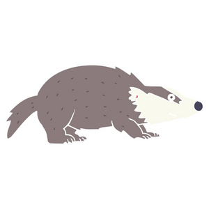 卡通友好獾图片姜红色和黑色德国獾狗图片持猎獾犬有胡子的人图片獾