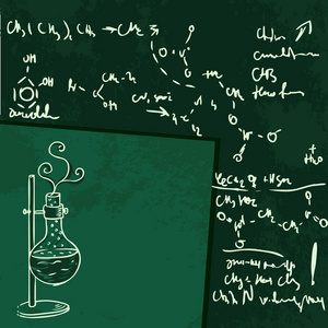 科学化学实验室为背景