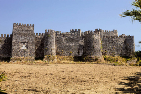空手道卡雷西城堡废墟土耳其