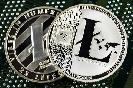 Litecoin 是现代方式的交流和此加密的货币是方便支付手段的金融