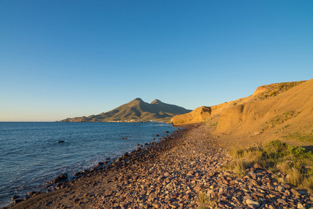 cabo de gata 海岸日出