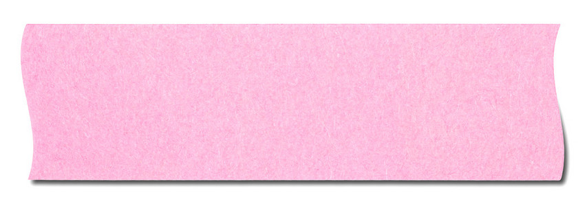 粉红色矩形粘滞便笺