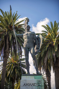 阿喀琉斯在希腊科孚岛的雕像