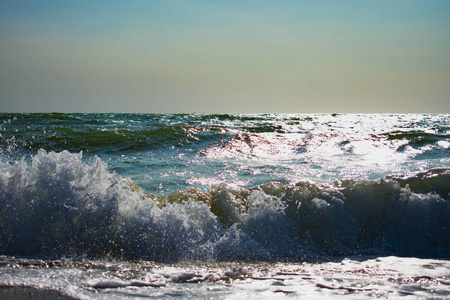 黑海沿岸海浪