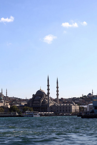 景观的蓝色清真寺