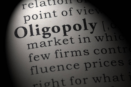 假字典, 字典定义的寡头垄断。包括关键描述词