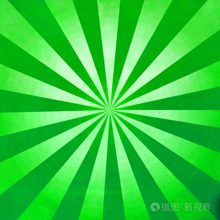 绿色光芒背景纹理