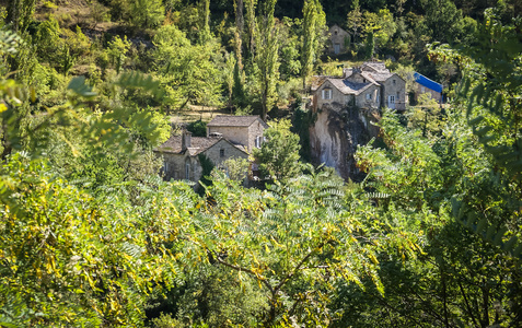 塔恩峡谷的乡村