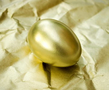 金黄色的光泽蛋