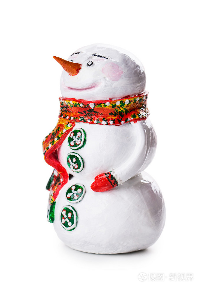 可爱的雪人玩具