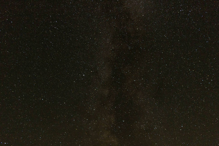 银河道从 rila 湖小屋的看法, rila 山, 保加利亚