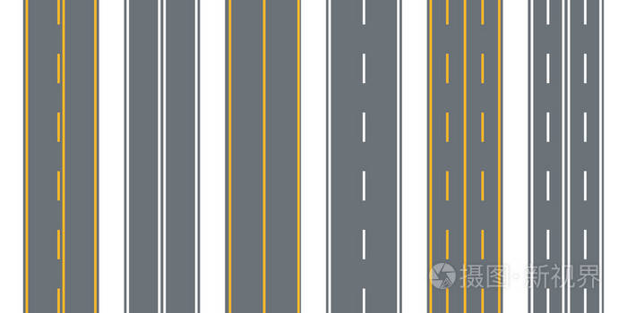 平直的无缝道路