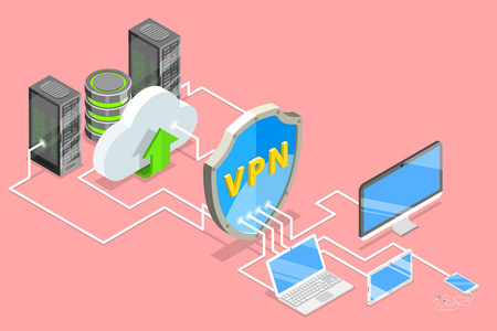 Vpn 保护等距平面向量概念图