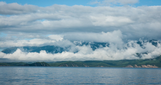 如画的风景的贝加尔湖