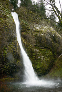 马尾瀑布, 哥伦比亚峡谷国家风景区