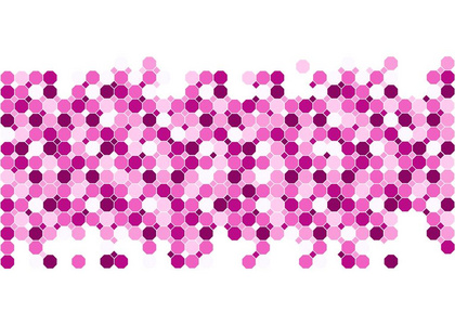 紫色现代几何八角形抽象背景。创新理念设计