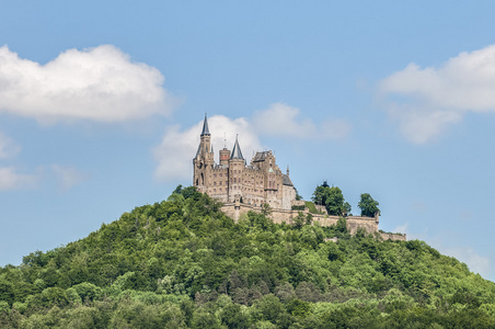 在德国巴登符腾堡州 hohenzollern 城堡