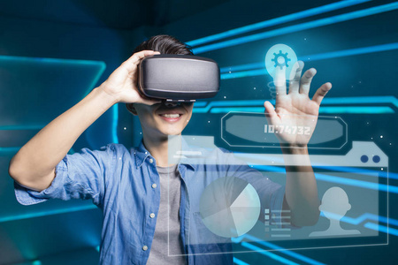 vr学习图片-vr学习素材-vr学习插画-摄图新视界