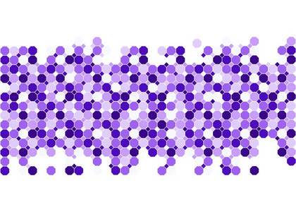 紫色现代几何八角形的抽象背景。创新理念设计