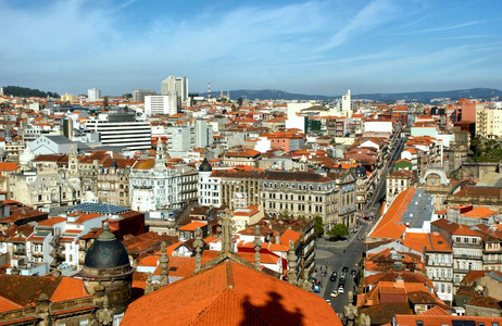 波尔图，葡萄牙的全景视图