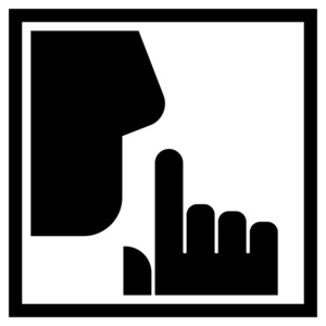 沉默保持沉默图标照片