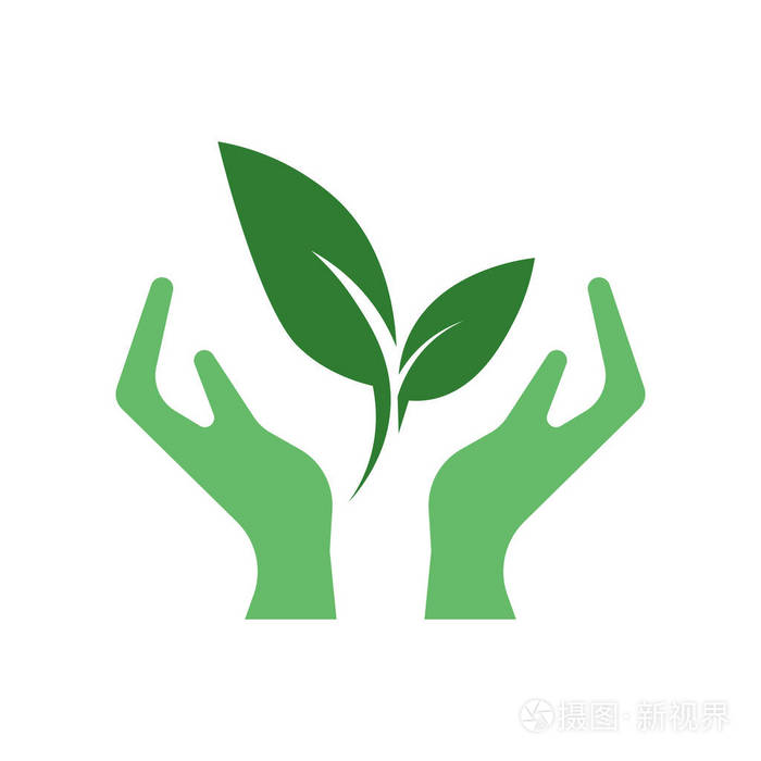 生态图标矢量隔离白色背景为您的 web 和移动应用程序设计, 生态标志