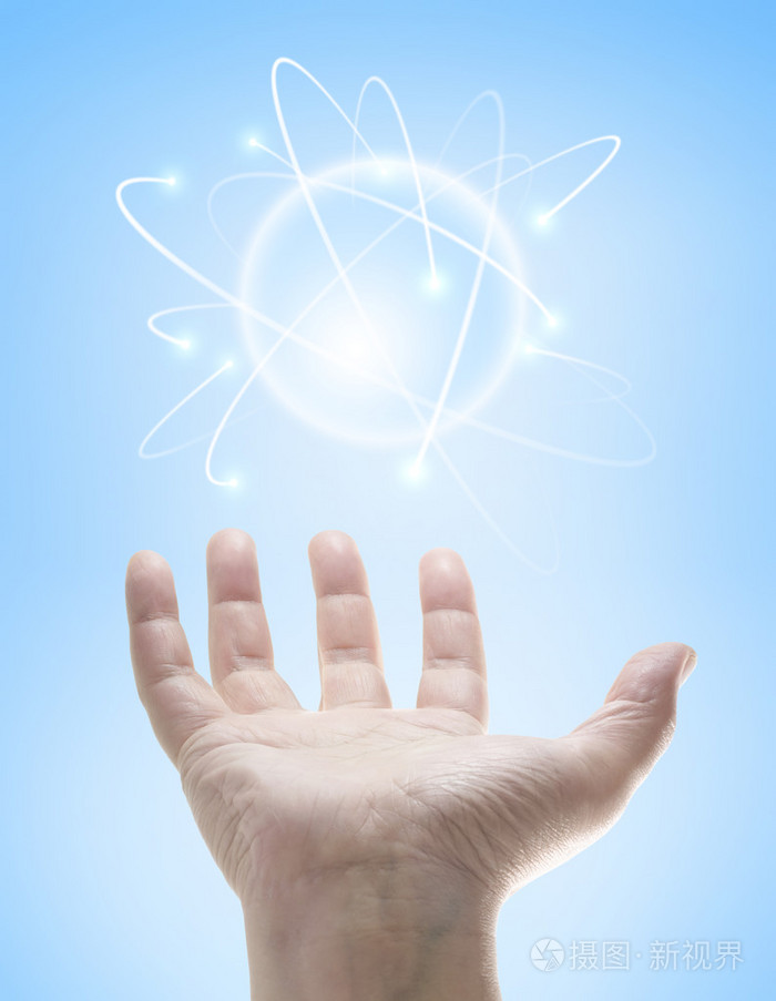 手控制的能量球