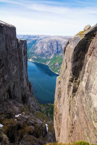 挪威 Lysefjord, 美丽的风景