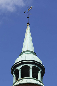 丹麦哥本哈根的旧塔, 阳光明媚的一天