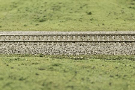 火车轨道模型图片