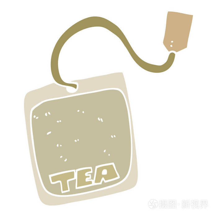 茶叶包卡通图片