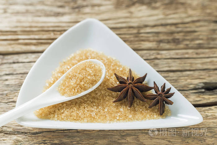 在我的汤匙和茴香红糖