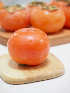 韩国成熟柿果