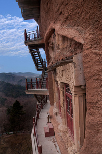 天水麦积山山悬崖楼梯价格