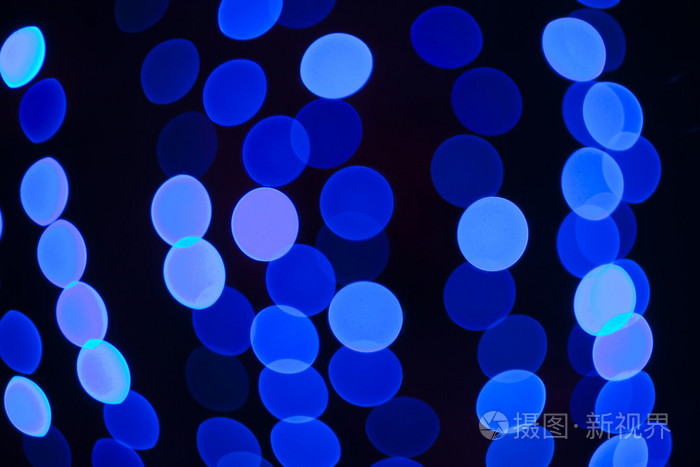 抽象蓝色灯光背景