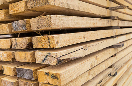 长米色长板堆叠木质材料透视基础背景质朴