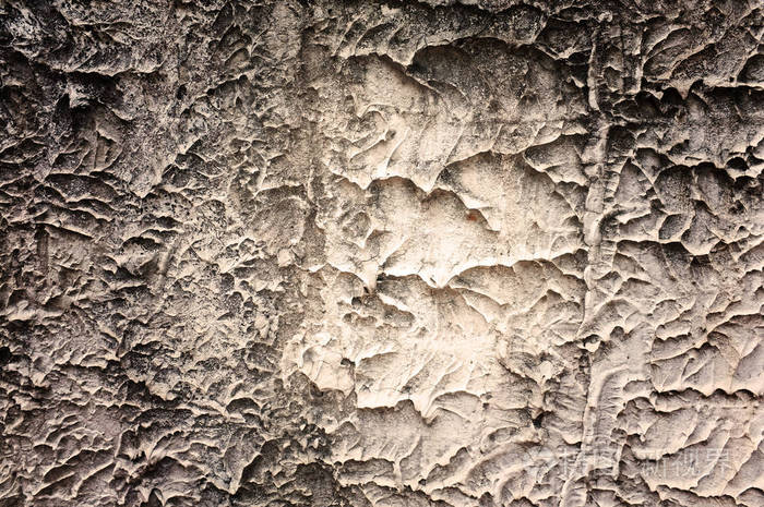 旧水泥混凝土墙的背景天然水泥作为复古型墙的复古或蹩脚背景