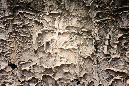 旧水泥混凝土墙的背景。天然水泥作为复古型墙的复古或蹩脚背景